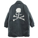 mastermind japan WILDTHINGSMONSTER PARKA コラボ スカル ロゴ モンスターパーカ グリーンブラック調 サイズ：S