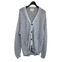 【中古】YOKE2023SS 「MESH CARDIGAN」 メッシュカーディガン ブルー サイズ：2【価格見直し】