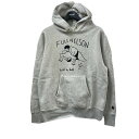 【中古】TACOMA FUJI RECORDS　FULL NELSON HOODIE designed by Tomoo Gokita パーカー グレー サイズ：M 【101123】（タコマフジレコード）