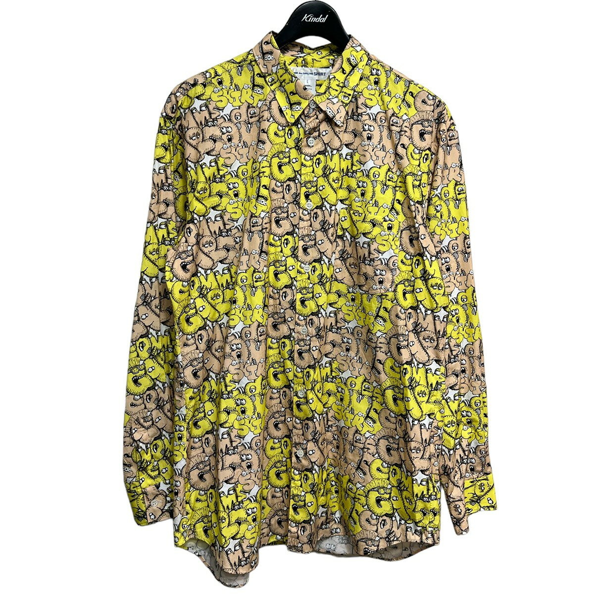 yÁzCOMME des GARCONS SHIRT~KAWS@_ul[Vc CG[n TCYFL y111123ziRfM\Vc~JEYj