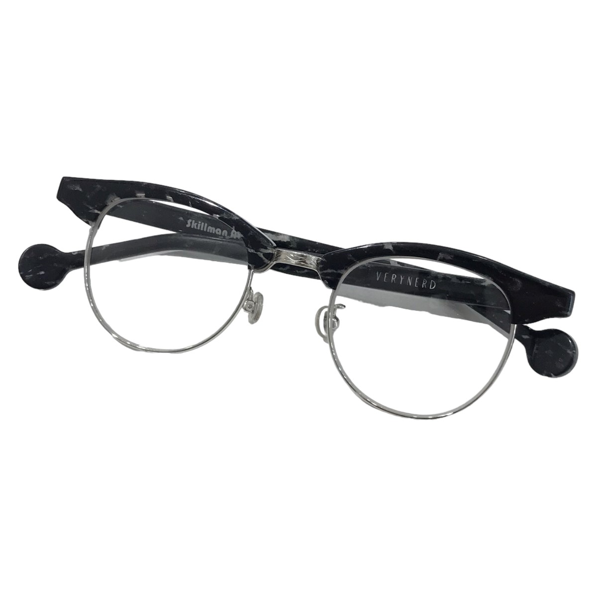 【中古】VERYNERD 「Skillman Ave」眼鏡 ブラック×クリア 【131123】（ベリーナード）