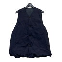 【中古】VISVIM　21SS「KORA DOWN VEST」ダウンベスト ネイビー サイズ：2 【131123】（ビズビム）