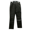 【中古】BELSTAFF BLACK PRINCE レザーパンツ ブラック サイズ：46 【141123】（ベルスタッフ）