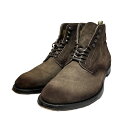 【中古】OFFICINE CREATIVE　FAMOUS DUCA DELNORD スエードブーツ ブラウン サイズ：42 【151123】（オフィチーネクリエイティヴ）