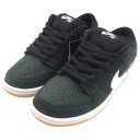 NIKE SB　｢SB DUNK LOW PRO Gum｣ローカットスニーカー CD2563 006 ブラック×ホワイト サイズ：26．5cm （ナイキSB）