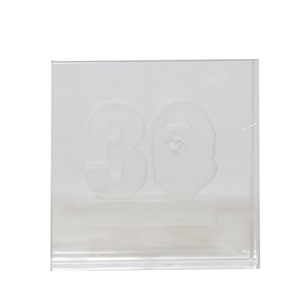 【中古】A BATHING APE非売品　2023AW展示会限定　3Dレジン　インテリア クリア【価格見直し】