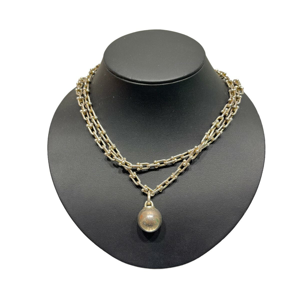 【中古】TIFFANY＆Co．ラップネックレス シルバー サイズ：36INCH【価格見直し】のサムネイル