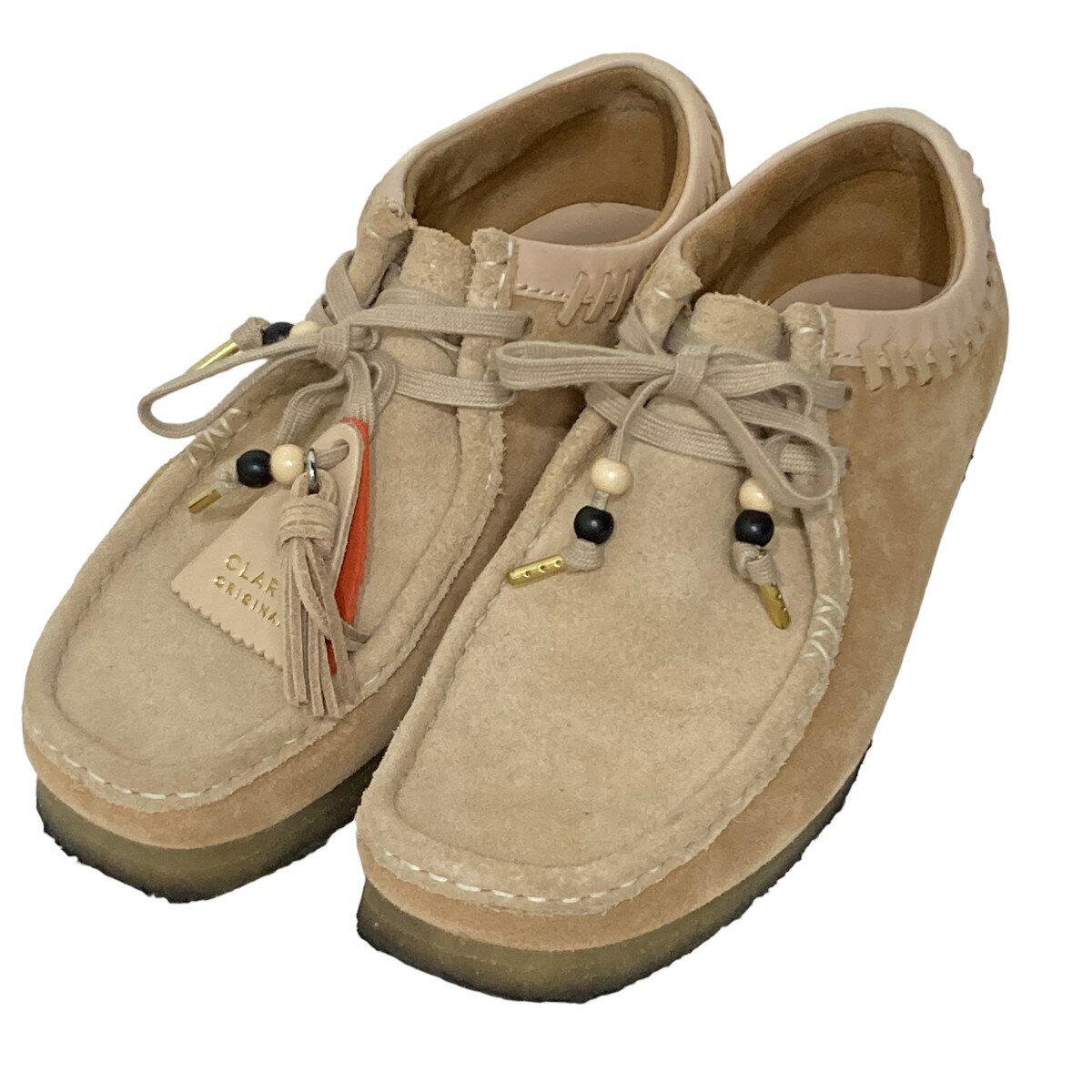 【中古】Clarks OriginalsWallabee ベージュ サイズ：SIZE US8【価格見直し】