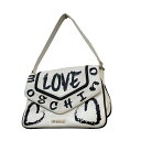 【中古】MOSCHINO　LOVE MOSCHINO 2WAYバッグ ショルダーバッグ ハンドバッグ ホワイト サイズ：- 【021223】（モスキーノ）