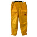 GUCCIxTHE NORTH FACE 21AW 663764 NYLON CARGO PANTS イエロー サイズ：S