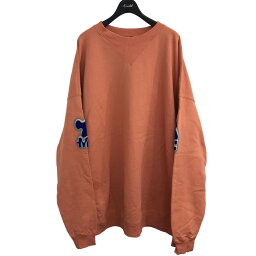 【中古】MAISON ALTERNATIVE「Puzle Sweat」パズルスウェット コーラル サイズ：Free【価格見直し】