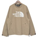 【中古】THE NORTH FACE×HYKEGTX Mountain Top GORE-TEX プルオーバージャケット ブルゾン ベージュ サイズ：M【価格見直し】