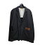 【中古】SUNSEA19AW ｢N M BRUSHED JACKET｣テーラードジャケット グレー サイズ：2【価格見直し】