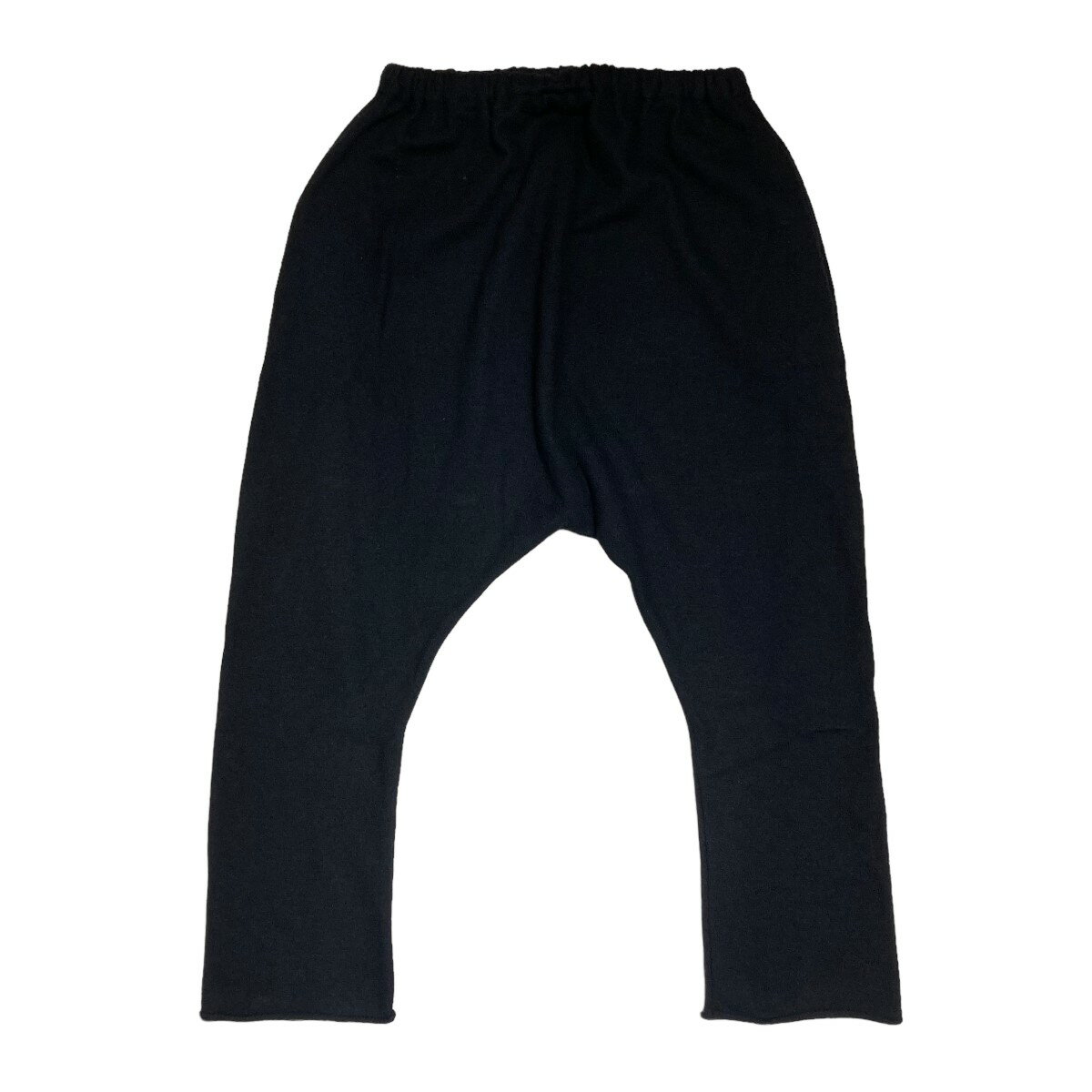 【中古】R＆D． M． Co-　KNIT SARROUEL PANTS ニットパンツ ブラック サイズ：Free 【141223】（オールドマンズテーラー）