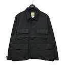 【中古】INDUSTRIABLACK 357 BDU JACKET ミリタリージャケット BE1925-001 ブラック サイズ：1【価格見直し】