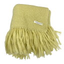 【中古】THE SHINZONE22AW PLENTY MOHAIR MUFFLER マフラー イエロー