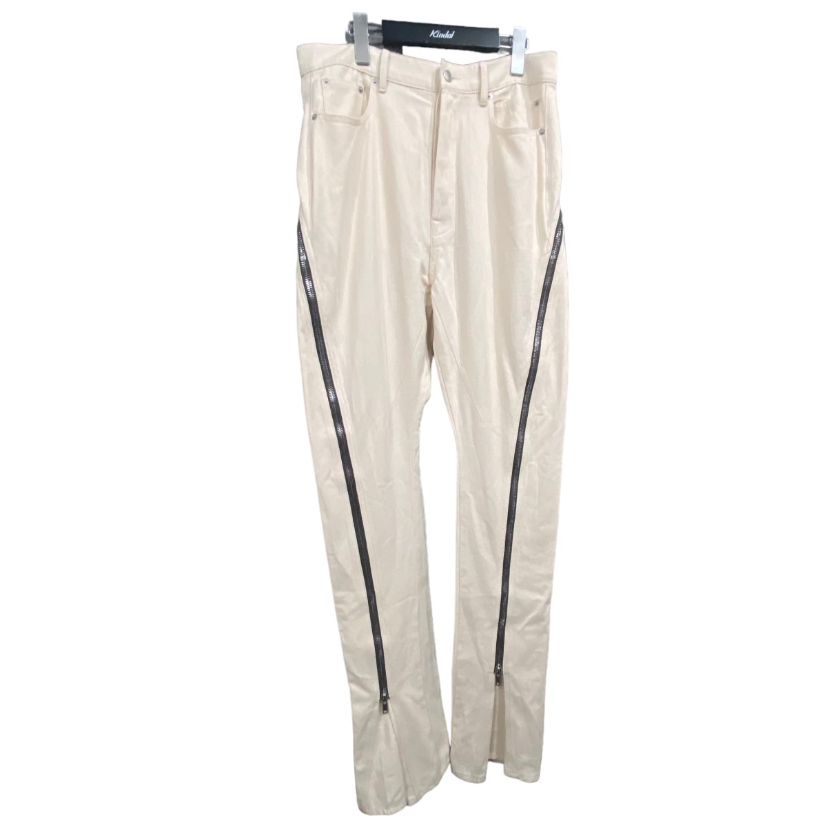 【中古】Rick Owens22SS「BOLAN BANANA JEANS」ボランバナナジーンズ ナチュラル サイズ：29【価格見直し】