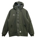 【中古】WTAPS×VANS　22AW 「MTE JACKET」 中綿ジャケット オリーブ サイズ：X02 【261223】（ダブルタップス ヴァンズ）