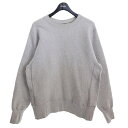 yÁzCAMBER@234 CROSS KNIT CREW NECK SWEAT@12ozN[lbNXEFbg CgO[ TCYFS y090124ziLo[j