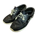 【中古】VISVIM　「HOCKEY -FOLK」デッキシューズ ダークブラウン サイズ：M10（約28．0cm） 【140124】（ビズビム）