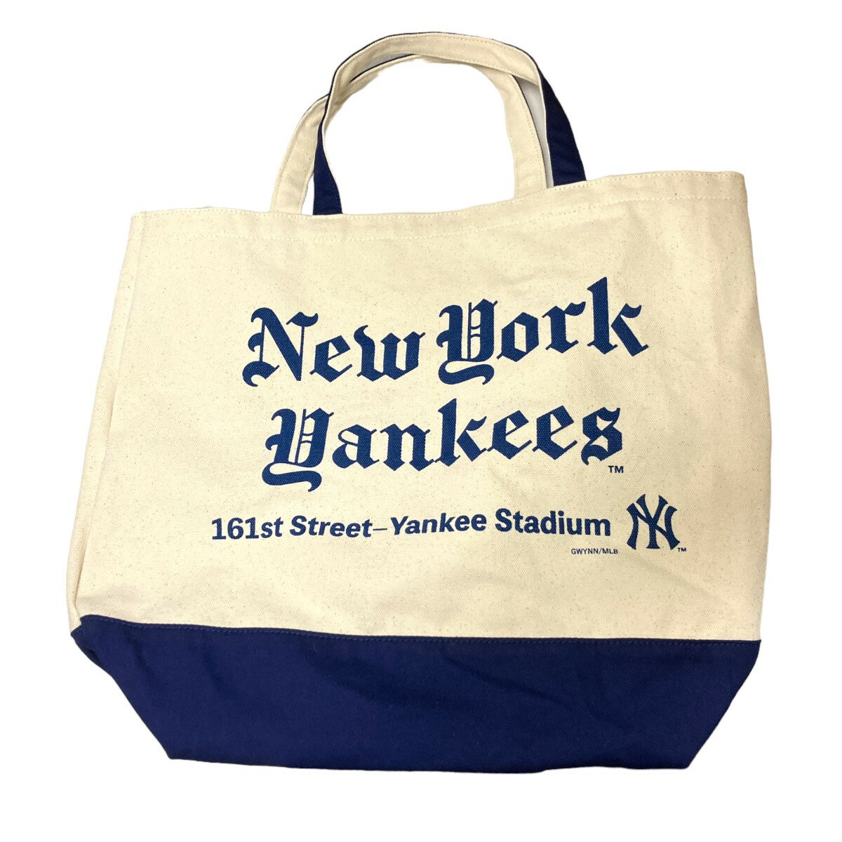 6(ROKU) BEAUTY＆YOUTH「INFIELDER DESIGN MLB OLD ENGLISH WFM TOTE BAG」 アイボリー サイズ：ONE SIZE