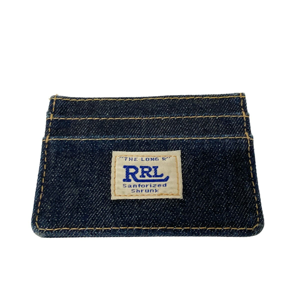 【中古】RRL　デニムカードケース インディゴ サイズ：- 【190124】（ダブルアールエル）