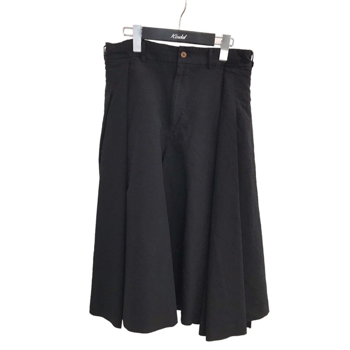 【中古】COMME des GARCONS　14SS ポリ縮ショートパンツ ブラック サイズ：S 【220124】（コムデギャルソン）のサムネイル