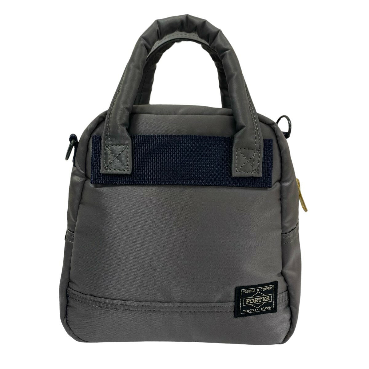 【中古】PORTERPX TANKER 9th collection BOWLING BAG グレー【価格見直し】