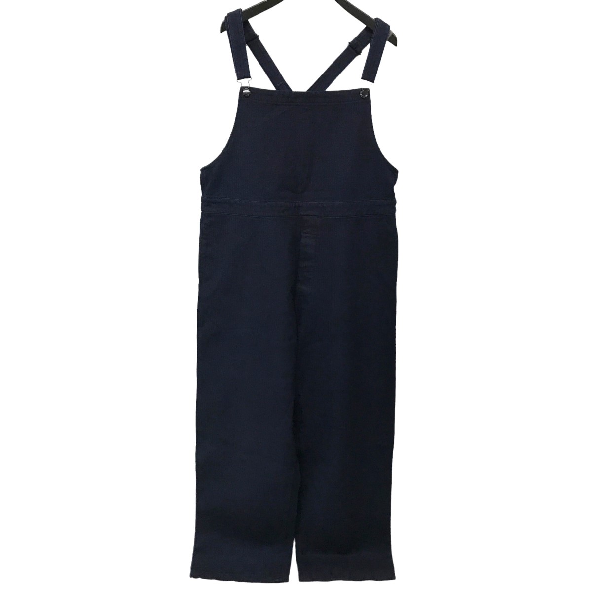 【中古】Ets.MATERIAUXDENIM OVERALLS オーバーオール 21030300260730 インディゴ サイズ:3【価格見直し】