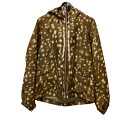 【中古】BURBERRY　Deer Print Hooded Jacket フーデッドジャケット 4557988 ブラウン サイズ：44 【280124】（バーバリー）