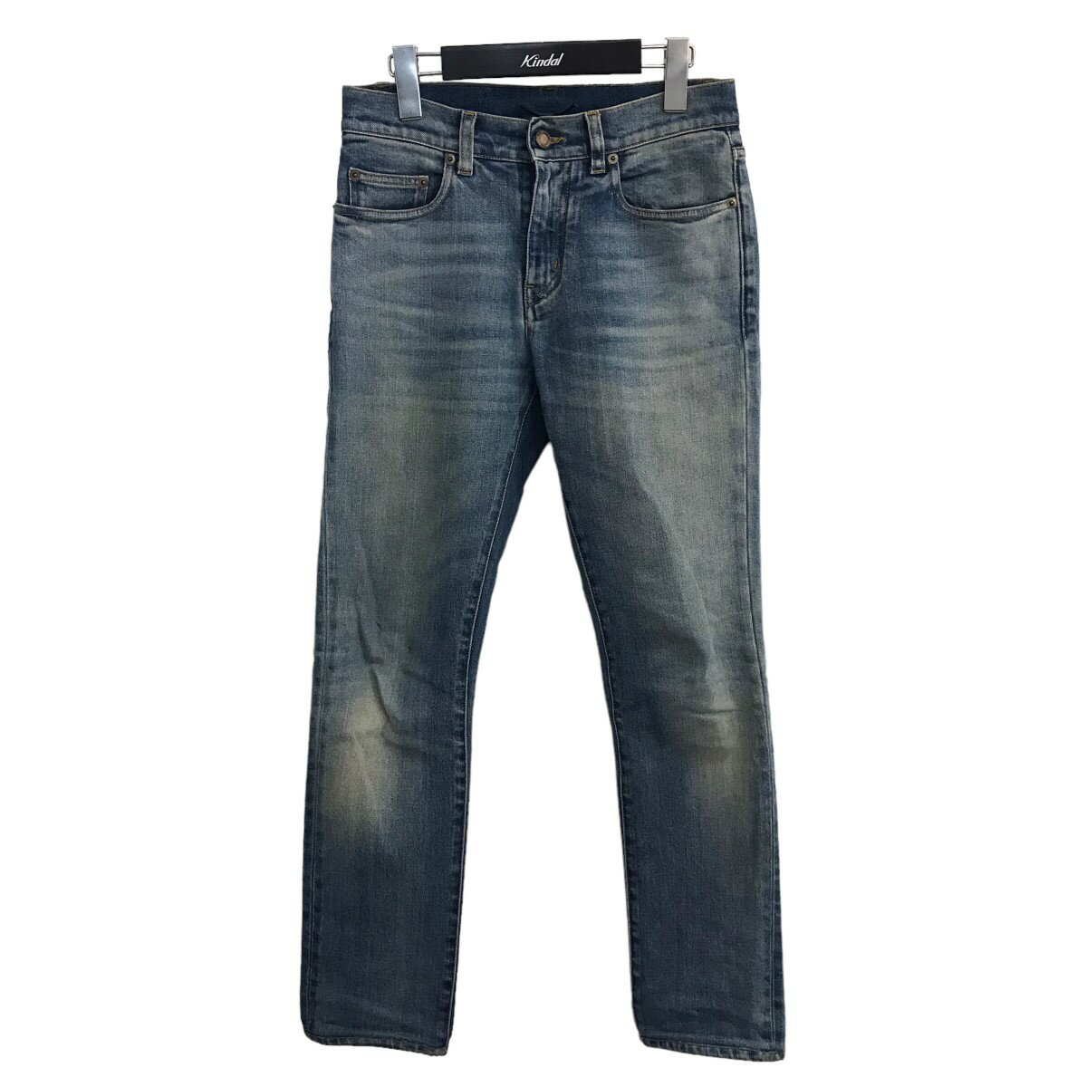 【中古】SAINT LAURENT PARIS｢D02 M／SK-LW｣デニムパンツ インディゴ サイズ：26【価格見直し】