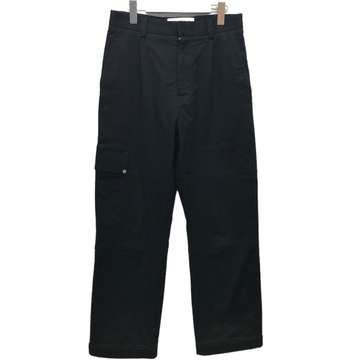 【中古】LOEWE｢CARGO TROUSERS｣カーゴトラウザーパンツ ブラック サイズ：44【価格見直し】