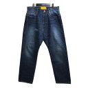 UNION　22AW ダメージ加工デニムパンツ 22M1001010503322 インディゴ サイズ：M （ユニオン）