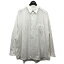 【中古】Graphpaper　｢L／S OVERSIZED REGULAR COLLAR SHIRT｣オーバーサイズシャツ ホワイト サイズ：0 【300124】（グラフペーパー）