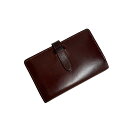 yÁzMUNEKAWA@Fasten Bi-fold wallet with strap uE y310124zilJj