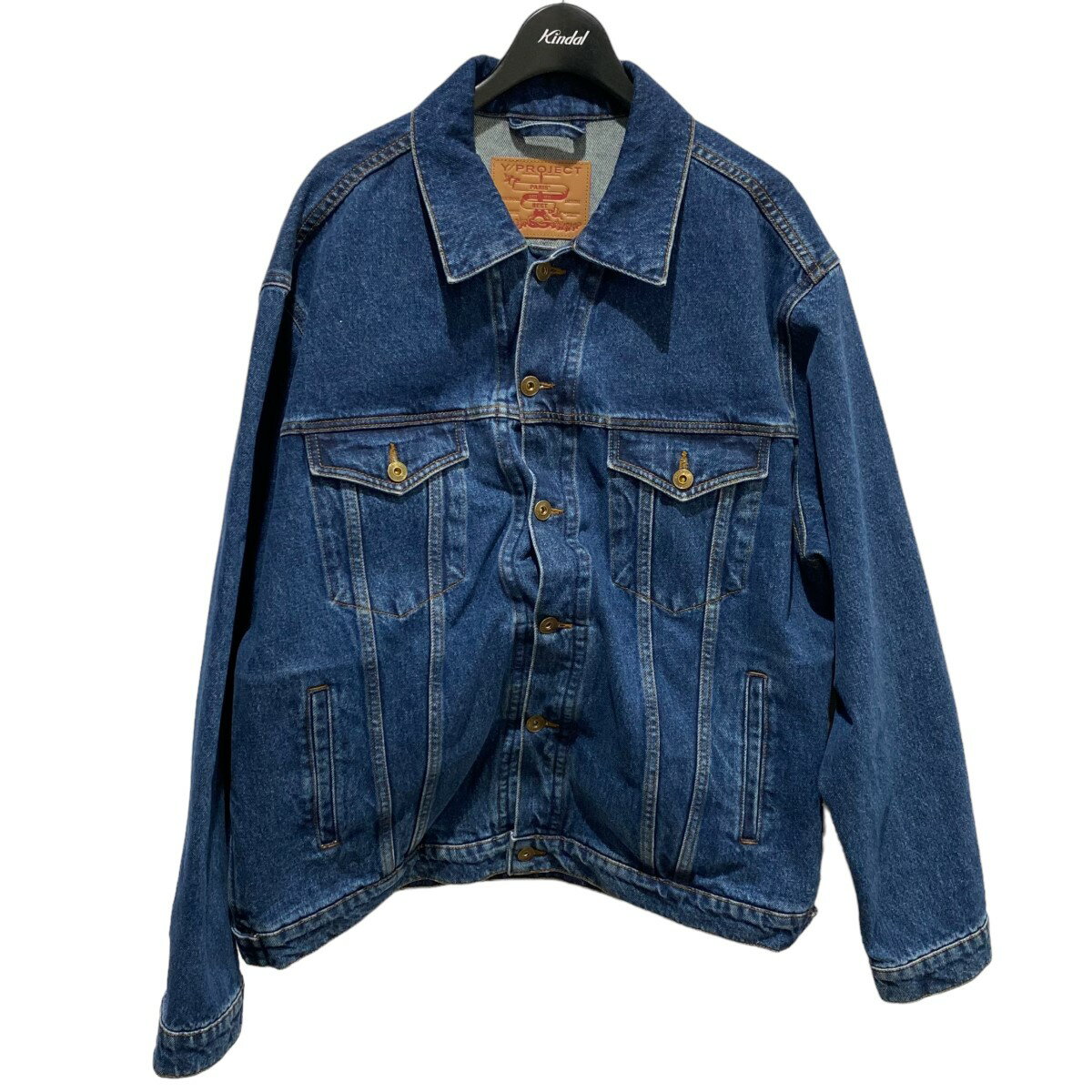 【中古】Y PROJECT　23ss classic wire denim jacket インディゴ サイズ：M 【300124】（ワイプロジェクト）