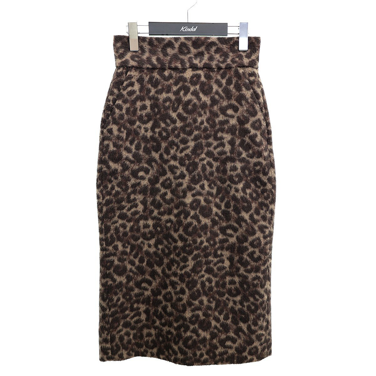【中古】CURRENTAGEmartinique exclusiveレオパード柄スカート A2523FS701 ブラウン／ベージュ サイズ：1【価格見直し】