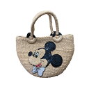 【中古】BEAMS BOY×Disney　20th別注 カゴハンドバッ