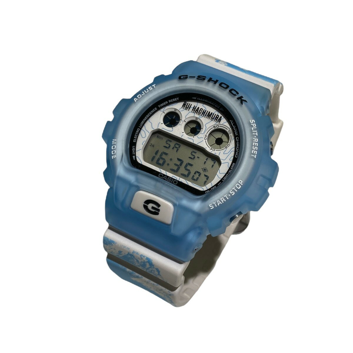 【中古】CASIO G-SHOCK DW-6900RH-2JR ブルー 【010224】（カシオ）