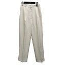 yÁzTODAYFUL@Pique Tuck Trousers pc AC{[ TCYF36 y010224zigDfCtj