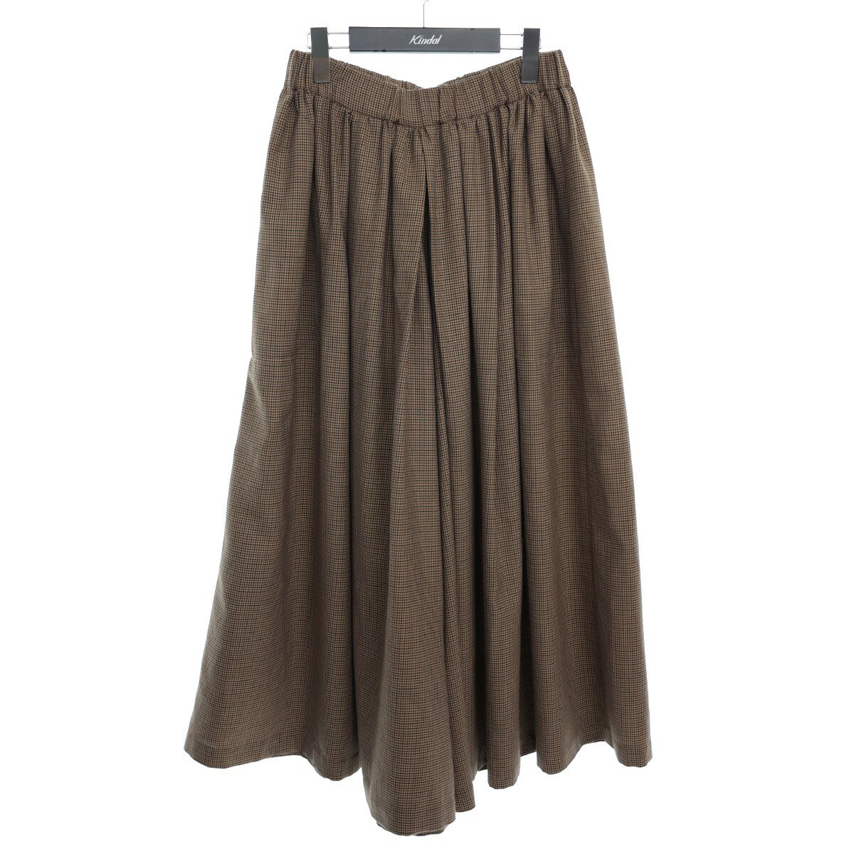 【中古】TRADITIONAL WEATHER WEARギャザードボリュームキュロットパンツ GATHERD VOLUME CULOTTE PT ブラウン サイズ:S【価格見直し】