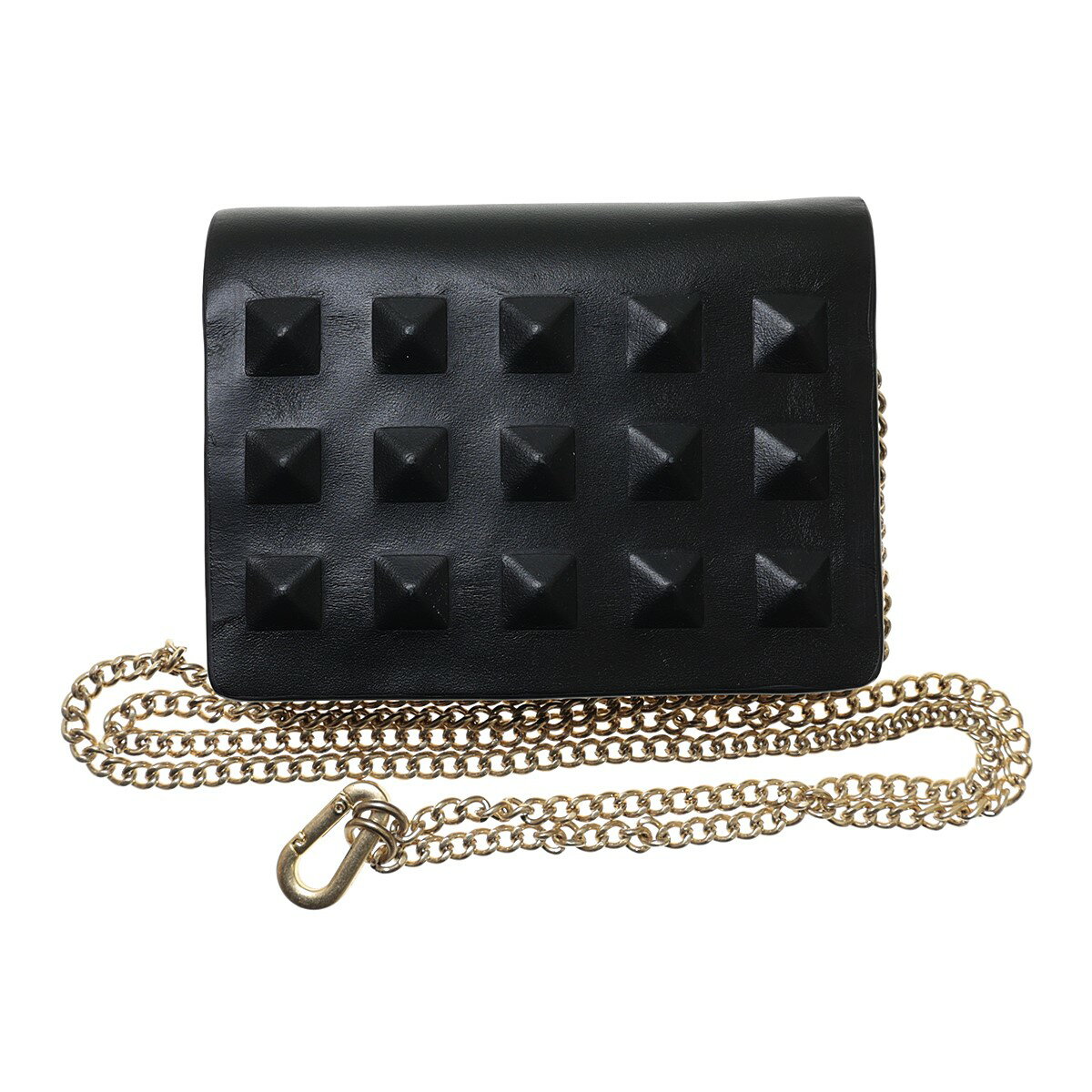 yÁzALL SAINTS@HONORE STUDDED LEATHER CARDHOLDER J[hz_[@WR536X ubN y020224ziI[ZCcj