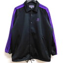 【中古】NEPENTHES　SB COACH JACKET　ジャージ ブラック サイズ：S 【050224】（ネペンテス）