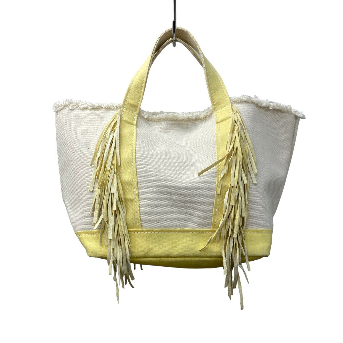 yÁzAYAKO@Side Fringe Tote Bag LoXg[gobO CITRON y070224ziARj