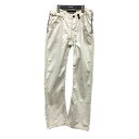 【中古】STONE ISLAND denims 06SS デニムパンツ 44143EUC ホワイト サイズ：W30 【070224】（ストーンアイランドデニムス）