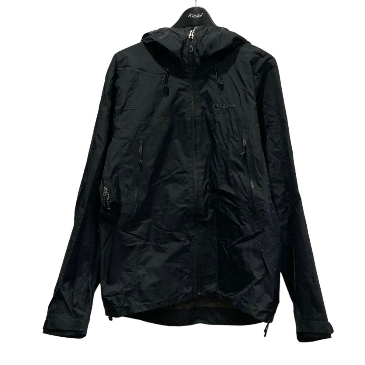 【中古】patagonia　｢Super Cell Jacket｣ナイロンジャケット ブラック サイズ：S 【080224】（パタゴニア）