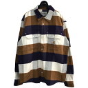 【中古】Carhartt WIPチェックシャツ ホワイト×イエロー サイズ：L【価格見直し】