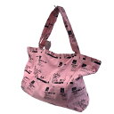 【中古】SKY HIGH FARM UNIVERSE 24SS ｢INSULATION PRINT TOTE BAG｣ トートバッグ ピンク 【110224】（スカイハイファームユニバース）