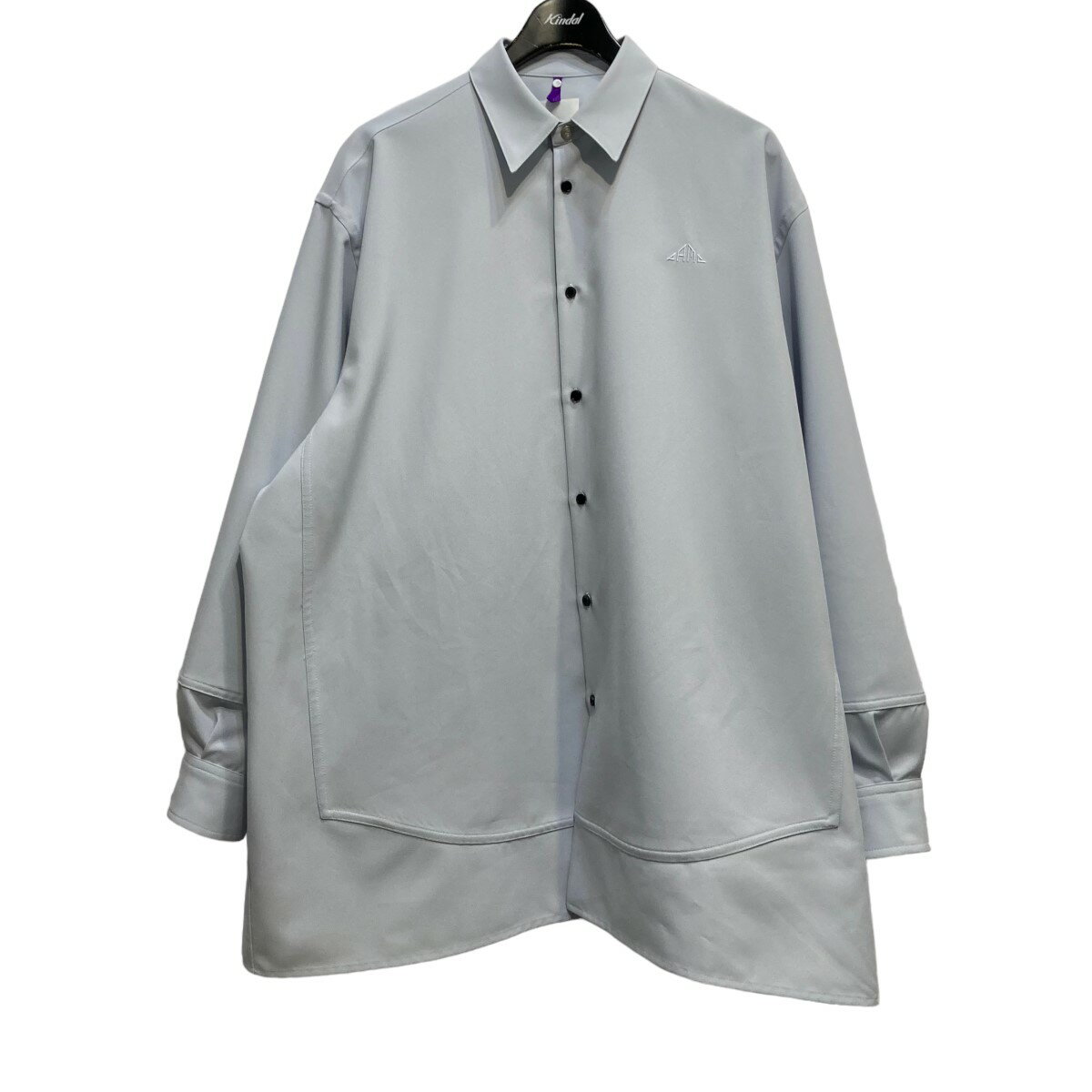 【中古】OAMC23SS オーバーサイズシャツ スカイブルー サイズ：S【価格見直し】のサムネイル