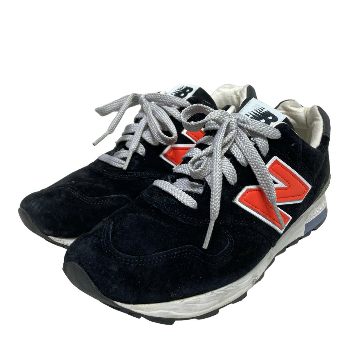 【中古】NEW BALANCE ×J CREW スニーカー 1400 M1400BKK ブラック サイズ：27．5cm 【140224】（ニューバランス）